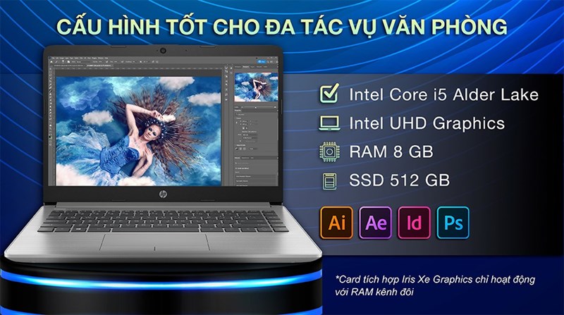 Cấu hình mạnh mẽ xử lý các tác vụ 
