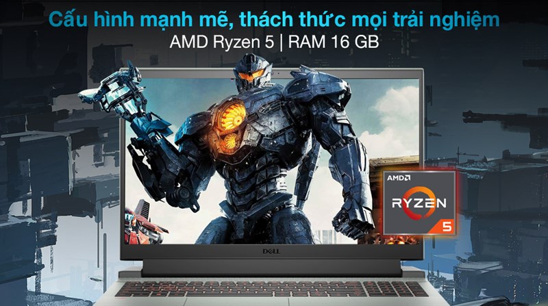 Chip AMD Ryzen 5 mạnh mẽ