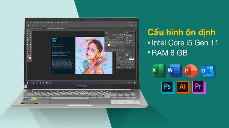 Bộ vi xử l&yacute; CPU Intel Core i5 Tiger Lake 1135G7