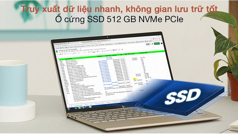 Không gian lưu trữ rộng lớn