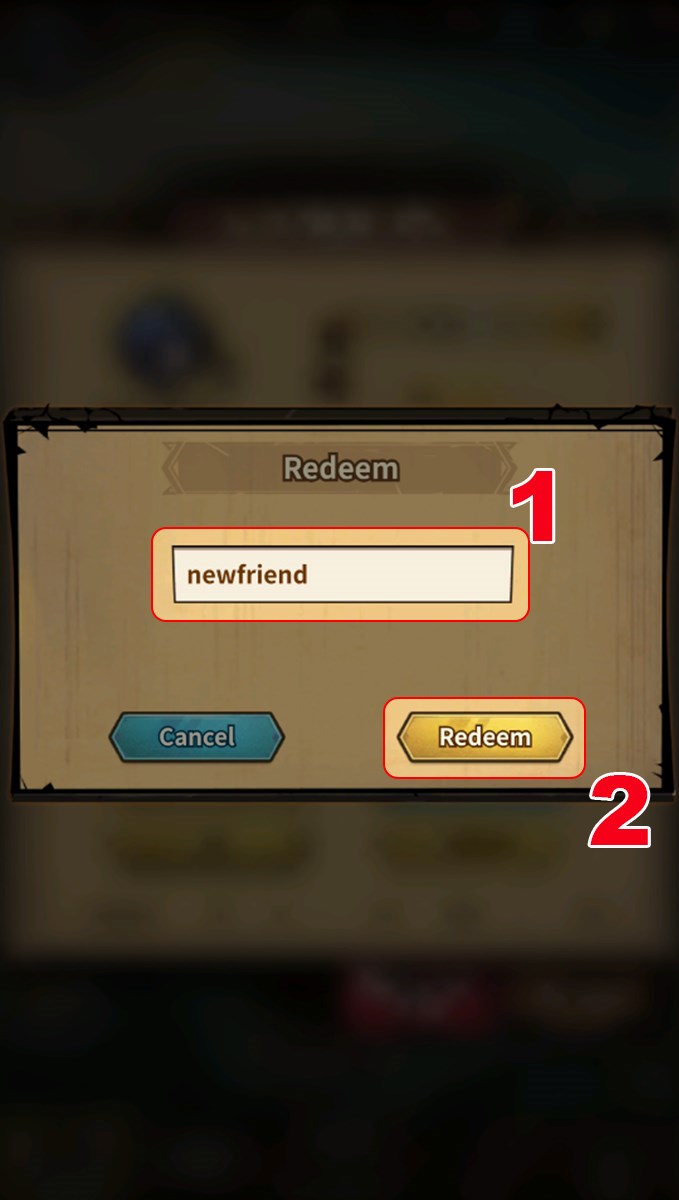 Nhập m&atilde; code bạn c&oacute;