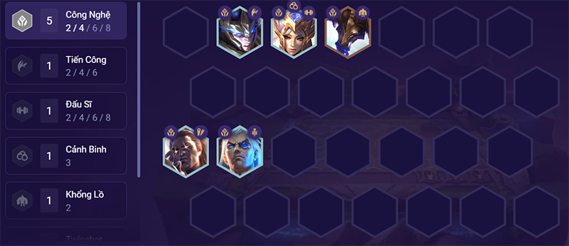 Đội h&igrave;nh giữa trận