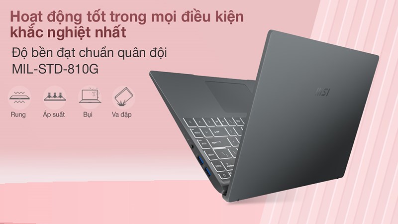 Độ bền chuẩn qu&acirc;n đội MIL 810G