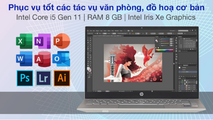 Laptop HP Pavilion 14 dv0513TU i5 1135G7 (46L82PA)