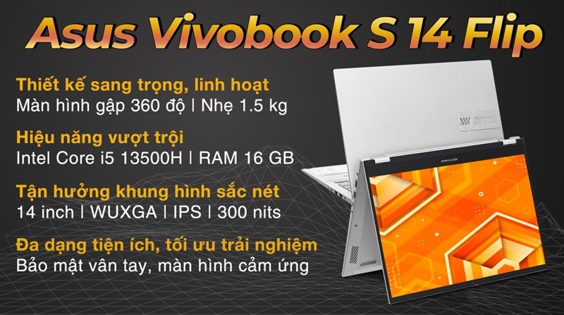 Asus Vivobook S 14 Flip TP3402VA