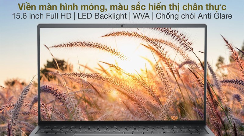 M&agrave;n h&igrave;nh rộng với k&iacute;ch thước 15.6 inch, kết hợp c&ugrave;ng c&ocirc;ng nghệ LED Backlight