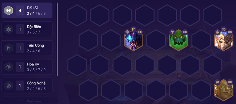 Đội h&igrave;nh đầu trận