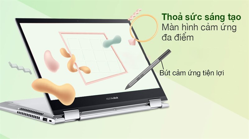 M&agrave;n h&igrave;nh cảm ứng, c&ugrave;ng b&uacute;t cảm ứng