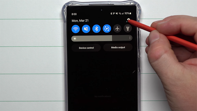Bấm vào Cài đặt (Setting) Bấm vào Cài đặt (Setting)
