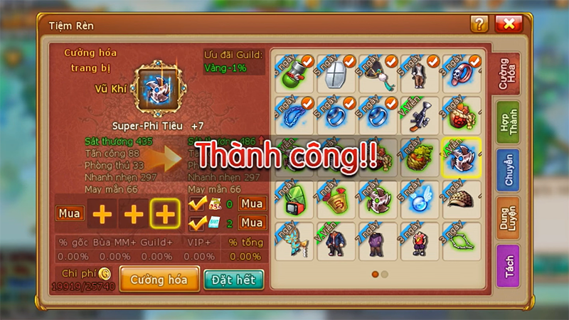 Th&agrave;nh c&ocirc;ng l&ecirc;n +7