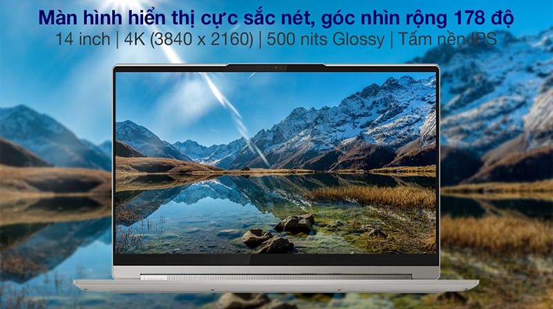Lenovo Yoga 9 14ITL5 i7/1185G7 sở hữu m&agrave;n h&igrave;nh rất ấn tượng