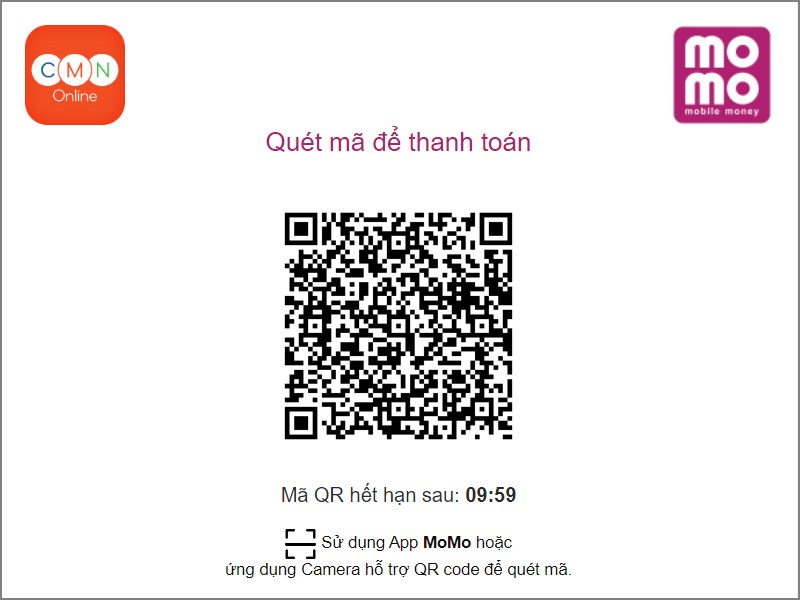 Quét mã QR code