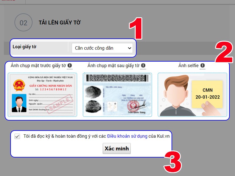 Thêm hình ảnh giấy tờ