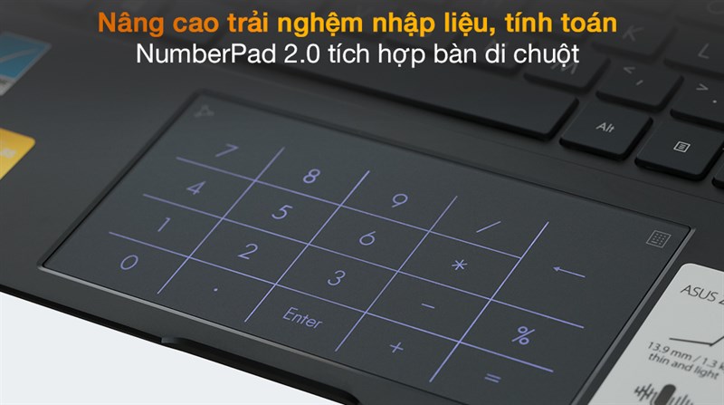T&iacute;ch hợp numberpad