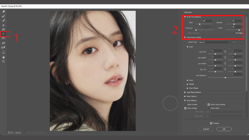 Cách Chỉnh Mắt To Bằng Photoshop Nhanh, Đơn Giản, Dễ Dàng