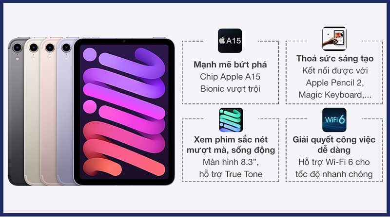 iPad mini 6 WiFi 64 GB