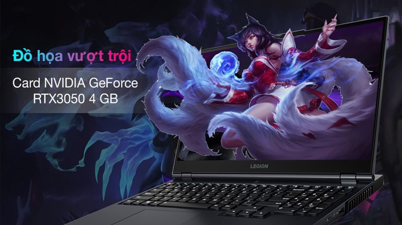 Laptop Lenovo Gaming Legion 5 15ACH6 R7 5800H (82JW00KMVN)