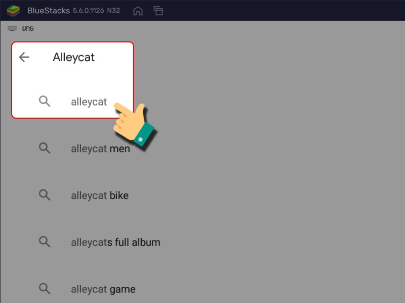 Gõ tìm kiếm Alleycat Gõ tìm kiếm Alleycat