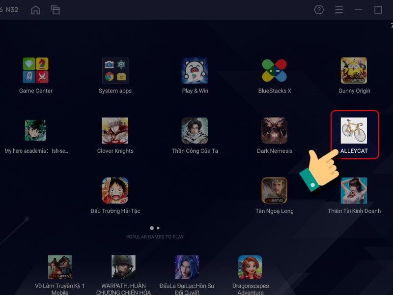 Mở game Alleycat Mở game Alleycat