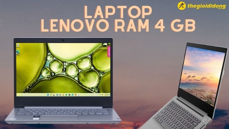 Laptop Lenovo RAM 4 GB