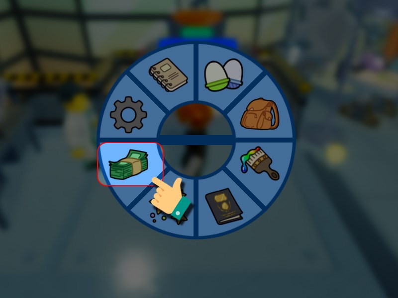 Nhấn v&agrave;o biểu tượng Special Shop/Cash 