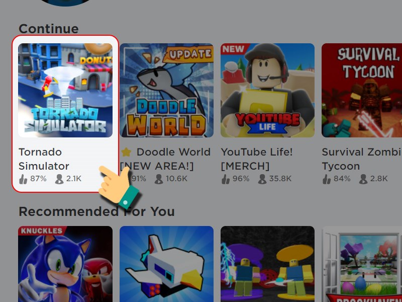 Mở game Tornado Simulator Mở game Tornado Simulator