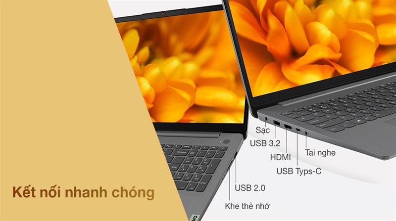 Tích hợp các cổng kết nối thông dụng