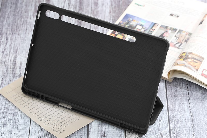 Ốp lưng Galaxy Tab S7 Nhựa dẻo Skin Sock JM Đen Ốp lưng Galaxy Tab S7 Nhựa dẻo Skin Sock JM Đen