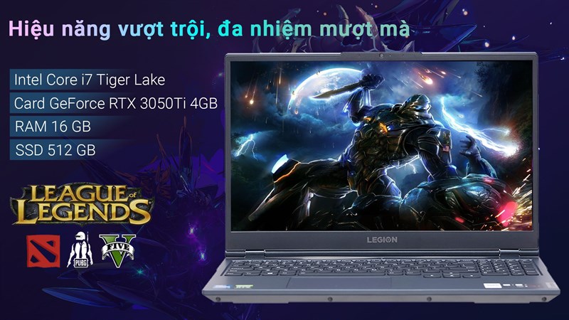 Hiệu năng mạnh mẽ có thể cân mọi thể loại game Hiệu năng mạnh mẽ có thể cân mọi thể loại game
