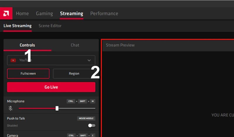 Chọn Go live để ho&agrave;n tất việc live tr&ecirc;n Youtube