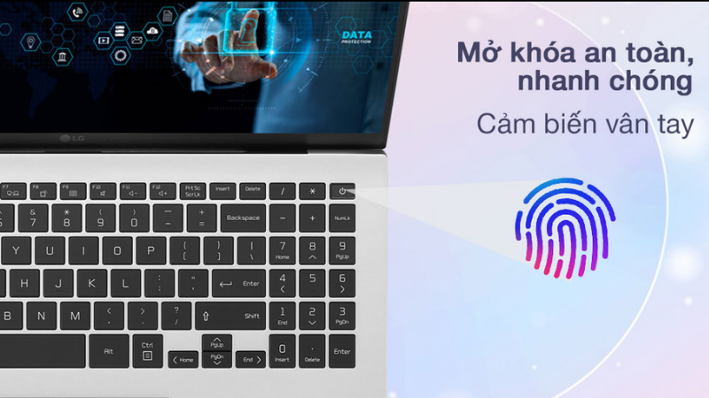 Bảo mật v&acirc;n tay mở kh&oacute;a nhanh ch&oacute;ng