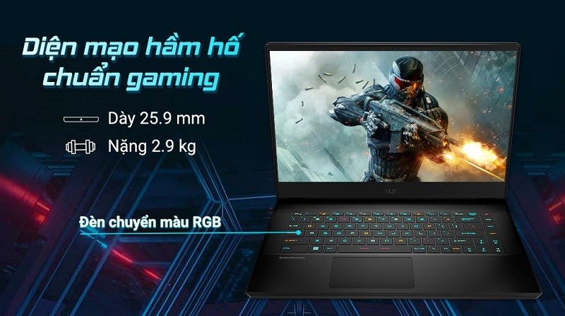 Sở hữu đ&egrave;n b&agrave;n ph&iacute;m chuyển m&agrave;u RGB độc đ&aacute;o