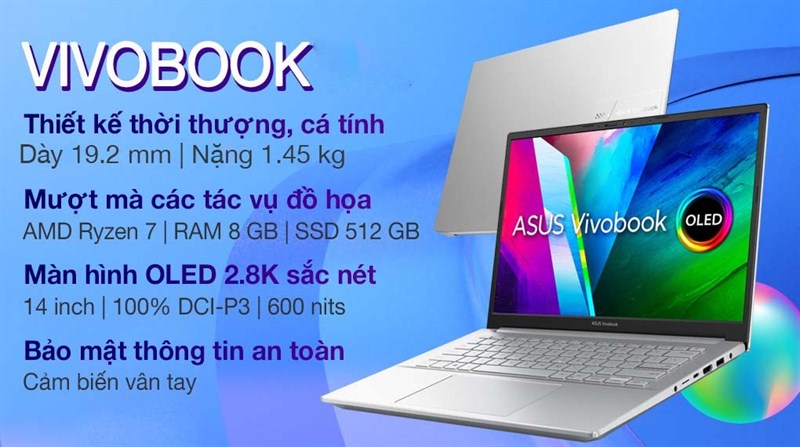  Asus VivoBook 14 OLED M3401QA