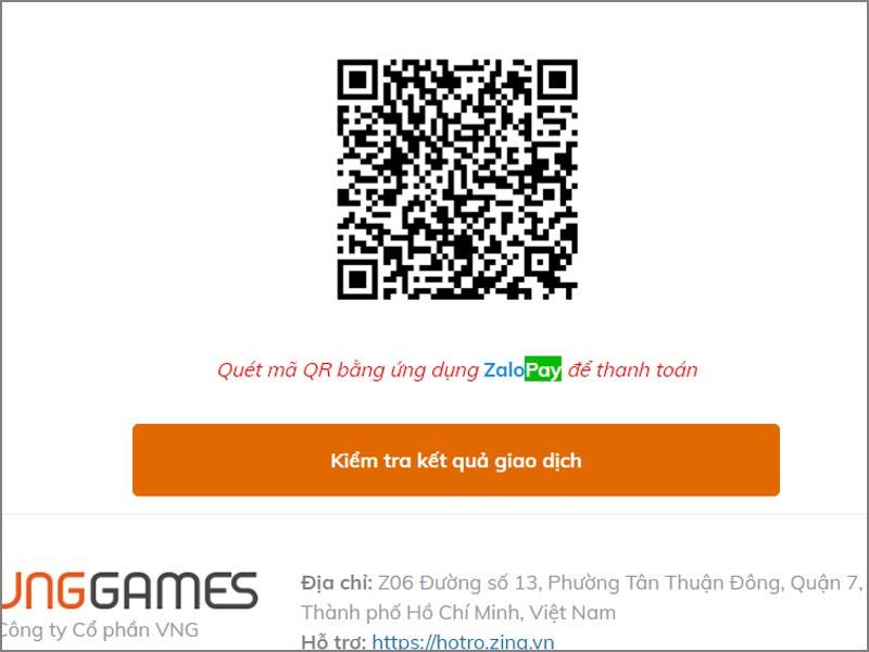 Mở v&iacute; ZaloPay v&agrave; qu&eacute;t m&atilde; QRcode