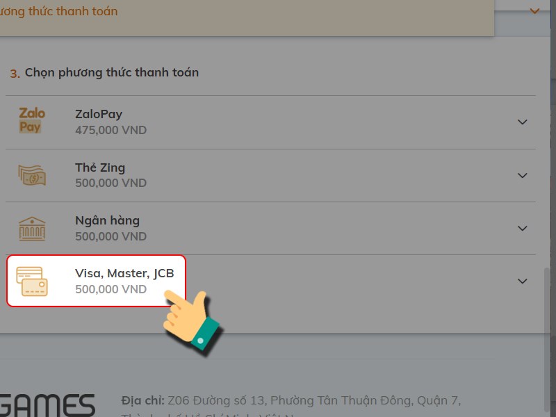 Thanh to&aacute;n bằng thẻ t&iacute;n dụng