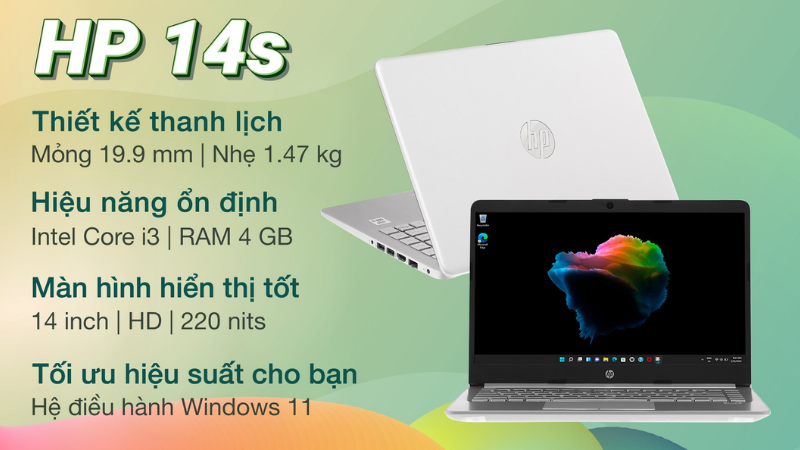 Laptop HP 14s cf2527TU i3 10110U (4K4A1PA)
