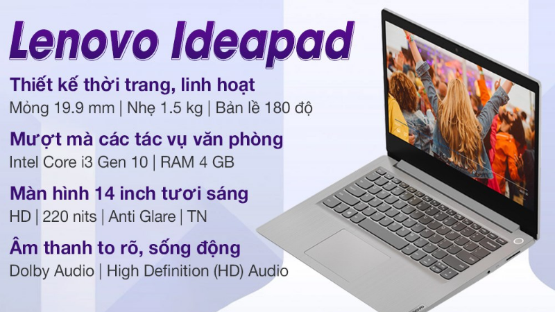 Lenovo Ideapad 3 14IML05 i3 (81WA00Q0VN)