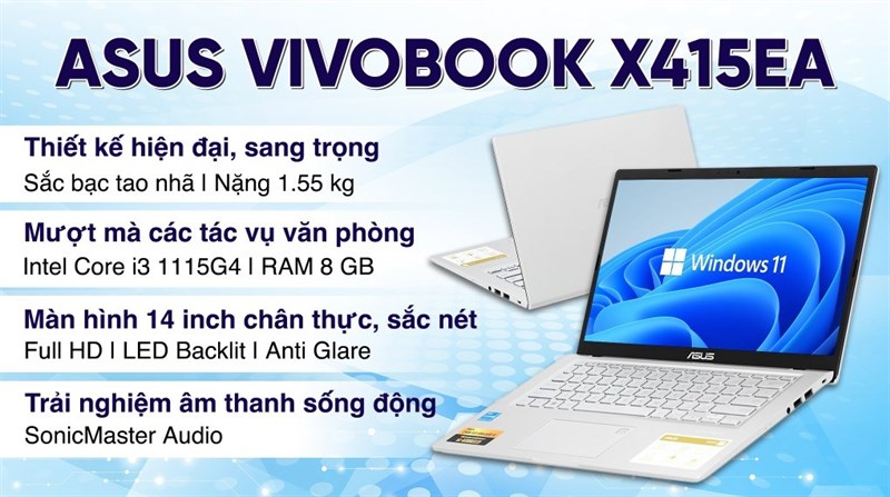 Asus Vivobook X415EA (EK2034W)