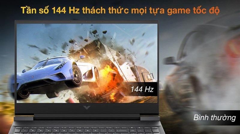 Th&aacute;ch thức mọi tựa game tốc độ với tần số qu&eacute;t l&ecirc;n đến 144 Hz