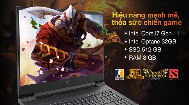 Hiệu năng mạnh mẽ thỏa sức chiến game