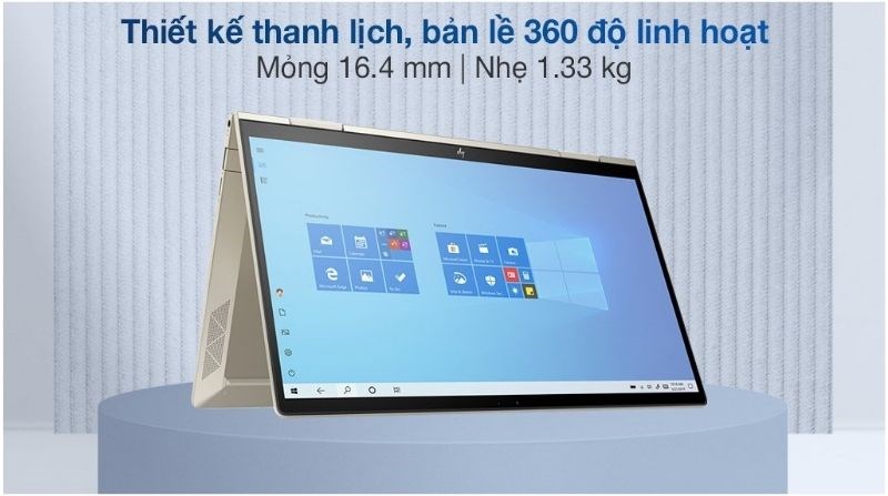 Cơ chế gập 360 độ với độ sáng màn hình 400 nits