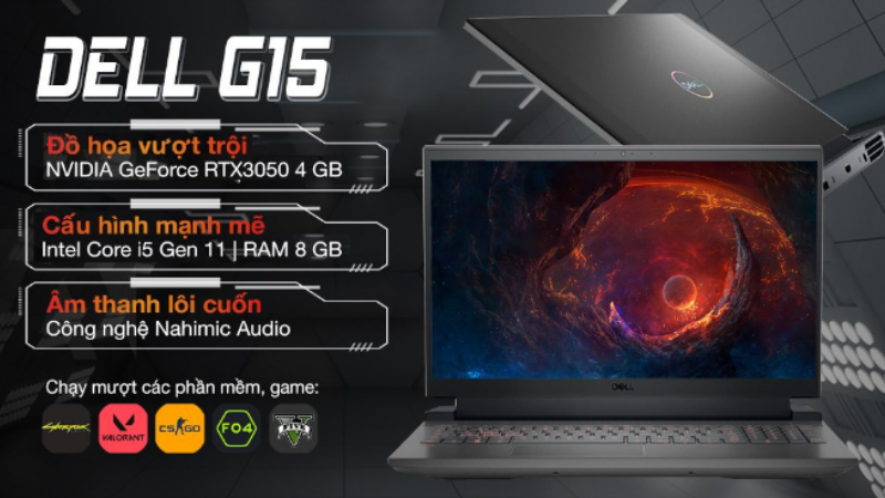 Dell Gaming G15 5511 i5 11400H