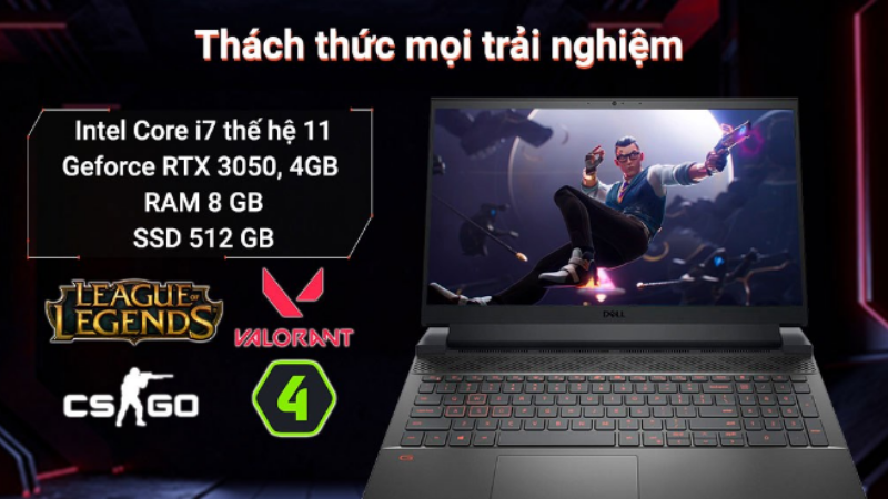 Dell Gaming G15 5511 i7 11800H
