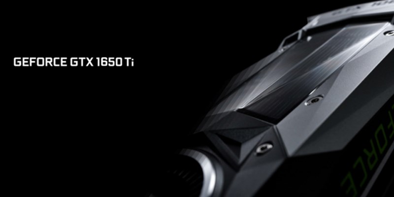 Card đồ họa rời NVIDIA GeForce GTX 1650 Ti với hiệu năng mạnh mẽ