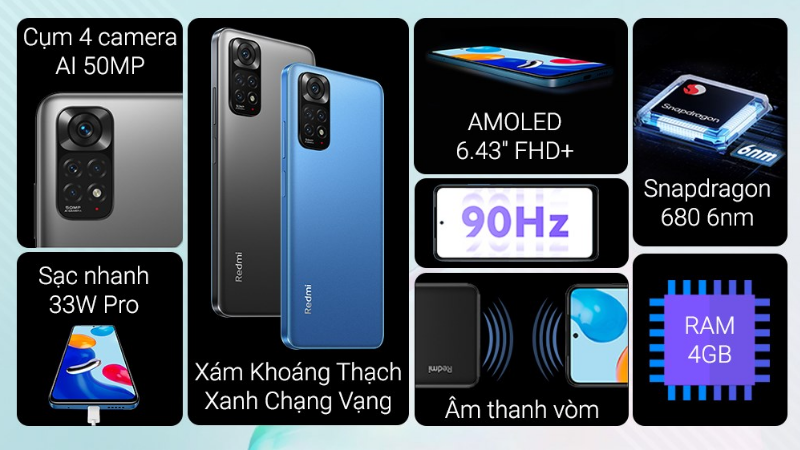 Điện thoại Xiaomi Redmi Note 11