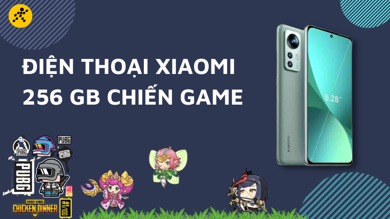 Top 5 điện thoại Xiaomi 256GB chiến game ch&aacute;y nhất