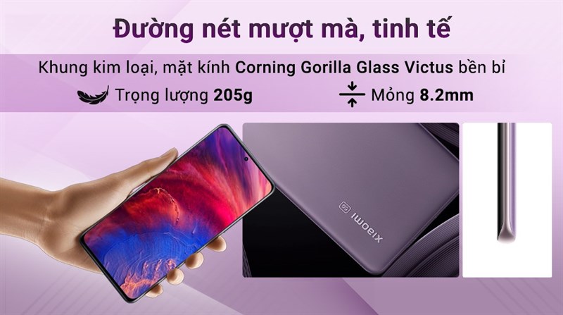 Đường nét mượt mà, tinh tế