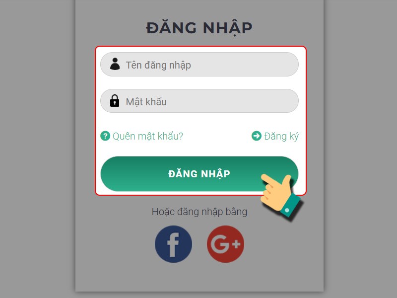 Đăng nhập t&agrave;i khoản game của bạn