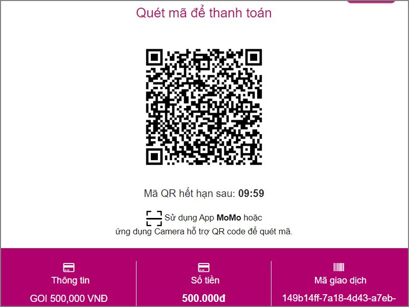 Qu&eacute;t m&atilde; QR code