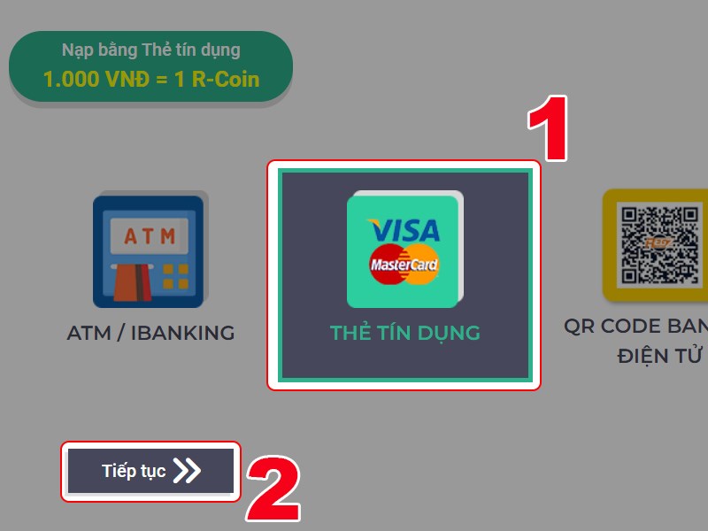 Thanh to&aacute;n bằng VISA